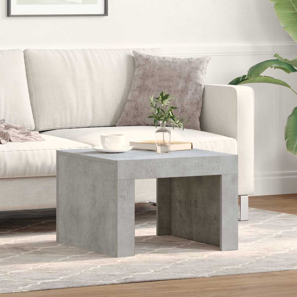 vidaXL Coffee Table | Concrete Grey | Engineered Wood | Durable 1
