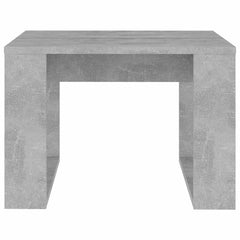 808625 vidaXL Side Table Concrete Grey 50x50x35 cm Engineered Wood 4