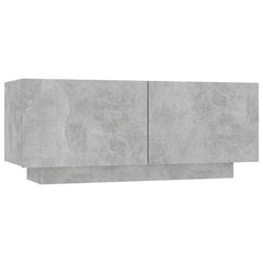 vidaXL Bedside Cabinet | Concrete Grey | Engineered Wood | Compact 2
