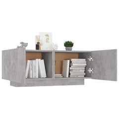 vidaXL Bedside Cabinet | Concrete Grey | Engineered Wood | Compact 4