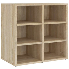 vidaXL Shoe Cabinets 2 pcs Sonoma Oak 52,5x30x50 cm 5