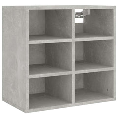 vidaXL Shoe Cabinets 2 pcs Concrete Grey 52,5x30x50 cm 6