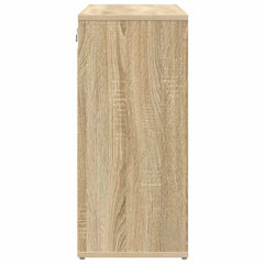 vidaXL Shoe Cabinet 103 x 30 x 67 cm Engineered Wood Sonoma Oak 6