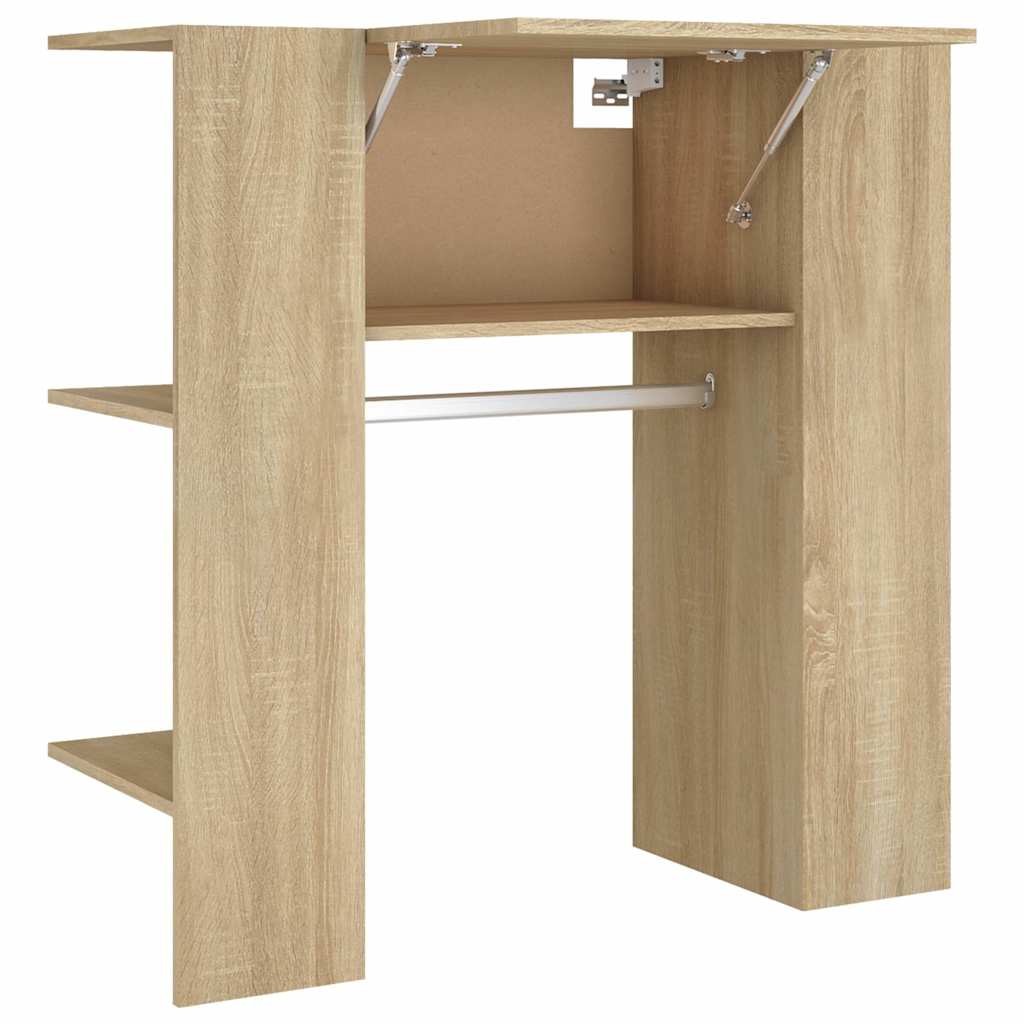 vidaXL Hallway Cabinet Sonoma Oak 97.5x37x99 cm Engineered Wood 2
