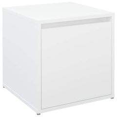 vidaXL Box Drawer | White | Engineered wood | Medium | Box Drawer | Square 2