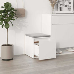 Box Drawer 40,5x40x40 cm Engineered Wood White