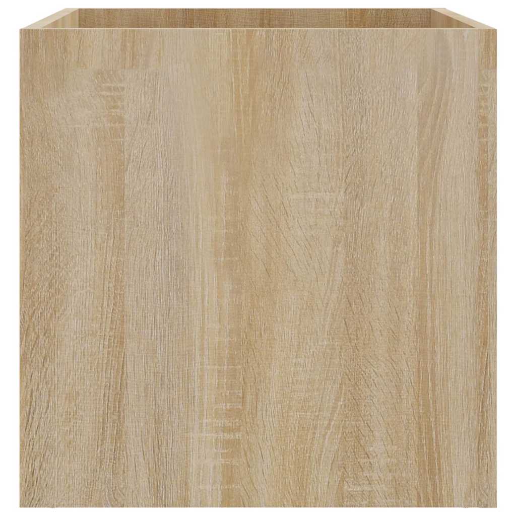 vidaXL Planter Box | Sonoma oak | Engineered wood | 40x40x40 cm 5