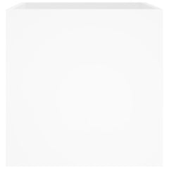 vidaXL Planter Box High Gloss White 40x40x40 cm Engineered Wood 5