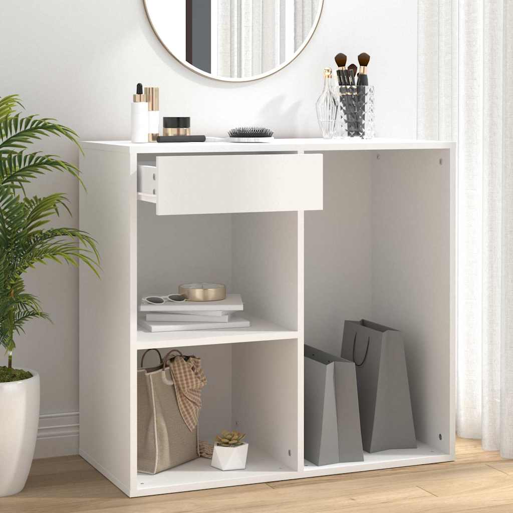vidaXL Cosmetic Cabinet White 80x40x75 cm Engineered Wood 1