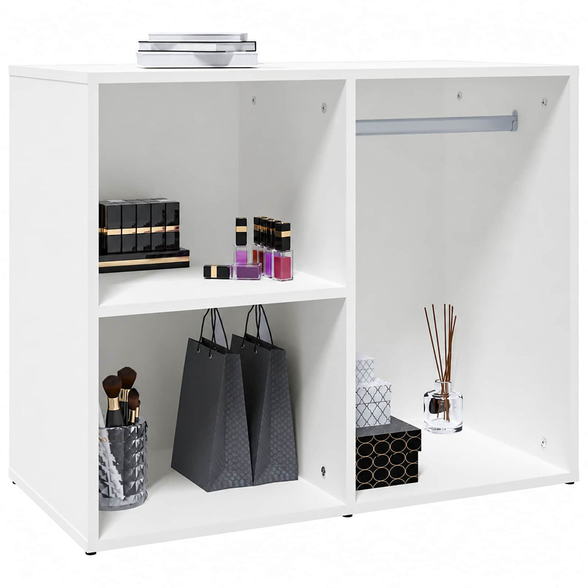 Dressing Cabinet 80x40x65 cm Engineered Wood White