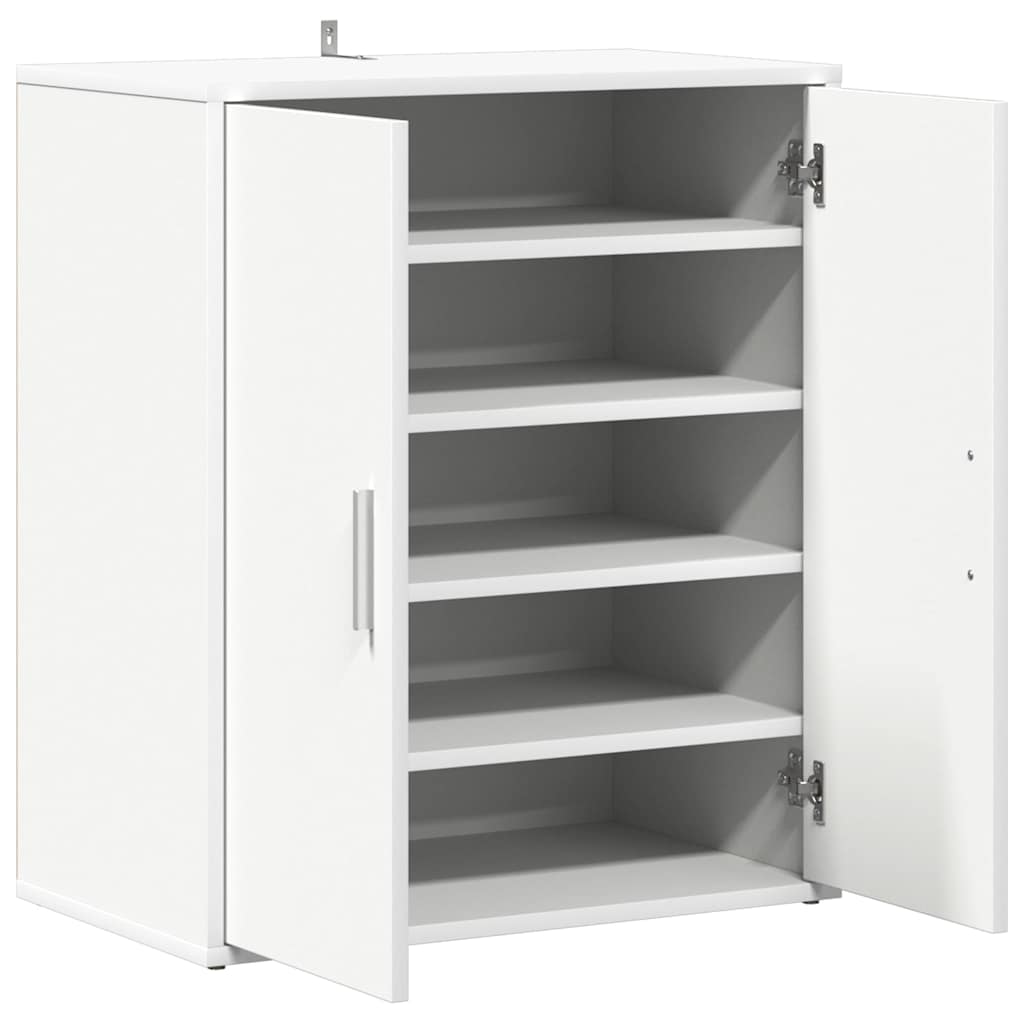 vidaXL Shoe cabinets 60 x 35 x 70 cm White Holds loads of shoes 6