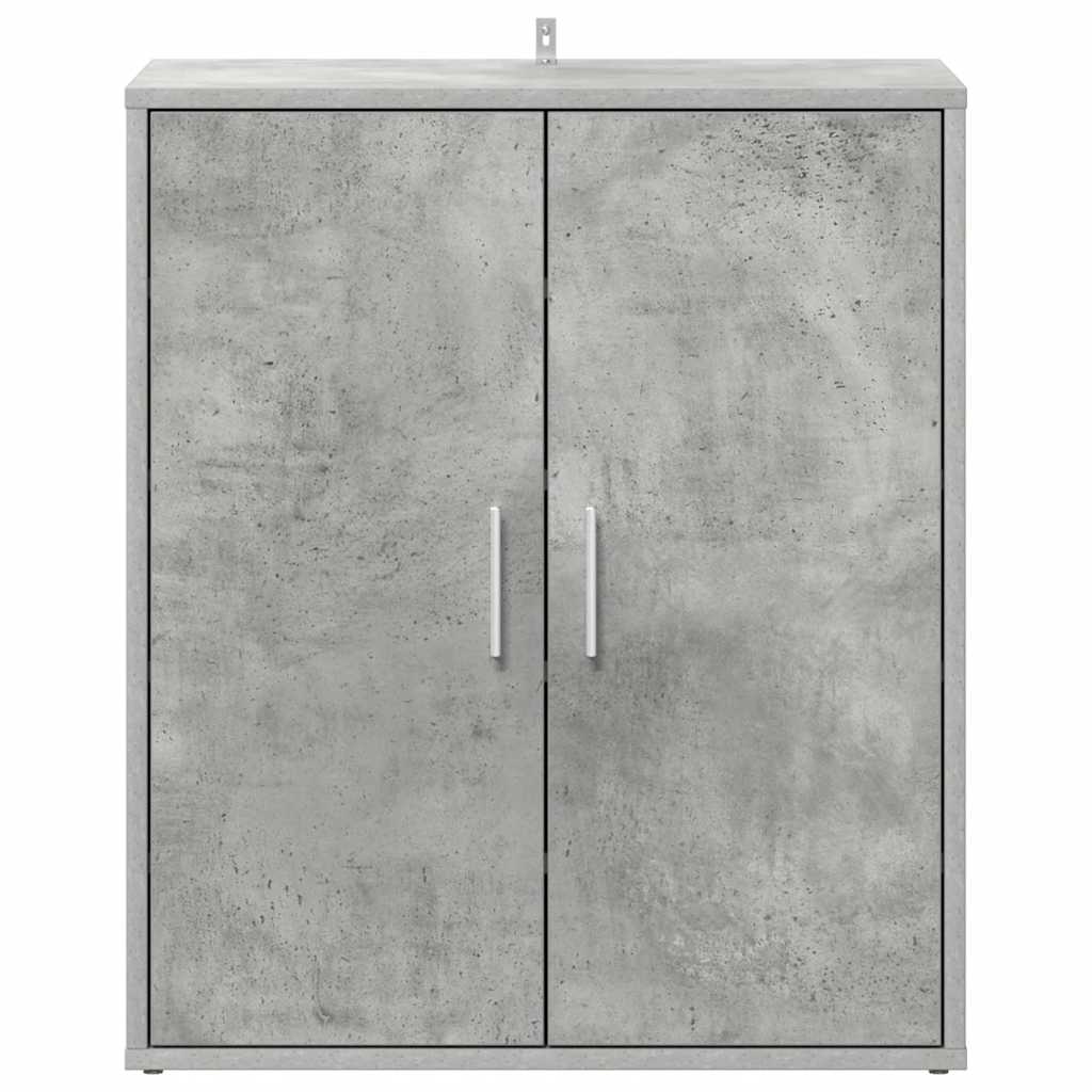 vidaXL Shoe cabinets 60 x 35 x 70 cm Concrete Grey 5 pairs of shoes 5