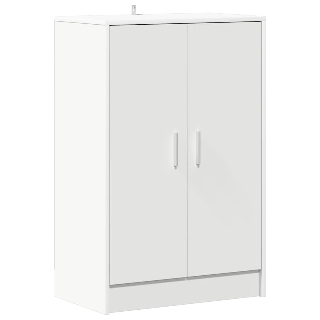 vidaXL Shoe cabinets 60 x 35 x 92 cm White 2