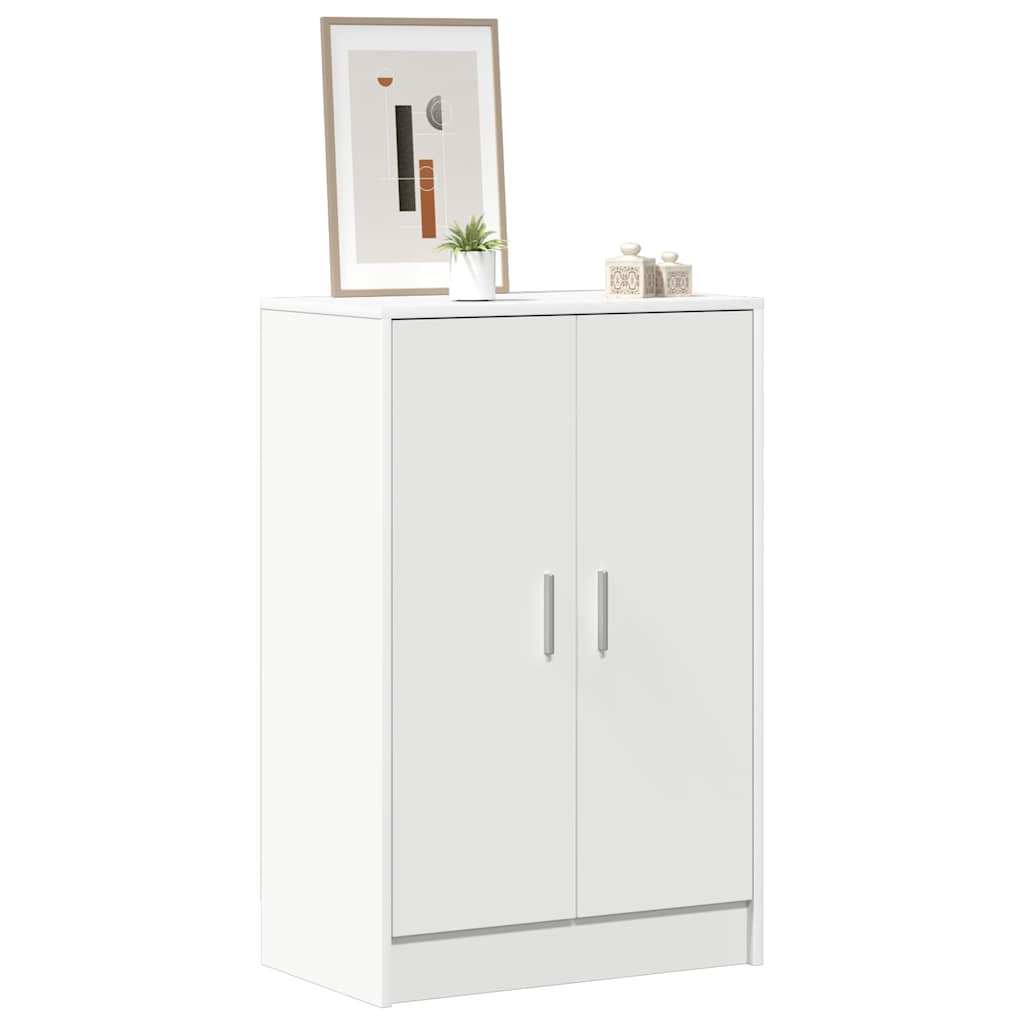 vidaXL Shoe cabinets 60 x 35 x 92 cm White 4
