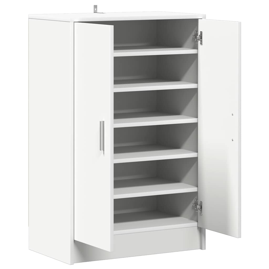 vidaXL Shoe cabinets 60 x 35 x 92 cm White 6