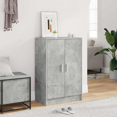 vidaXL Shoe cabinets 60 x 35 x 92 cm Concrete Grey Shoes 1