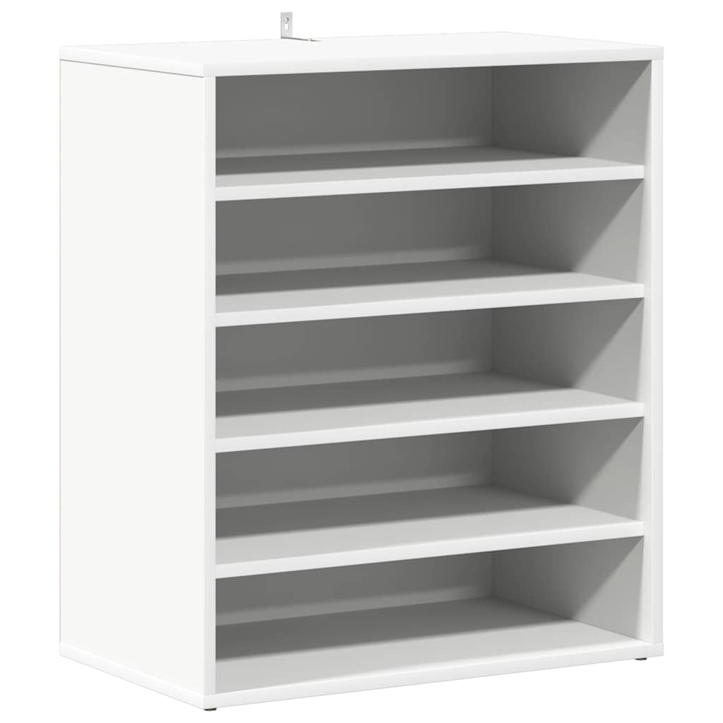 vidaXL Shoe cabinets 60 x 35 x 70 cm White 2