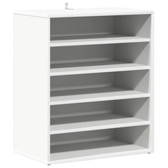 vidaXL Shoe cabinets 60 x 35 x 70 cm White 2