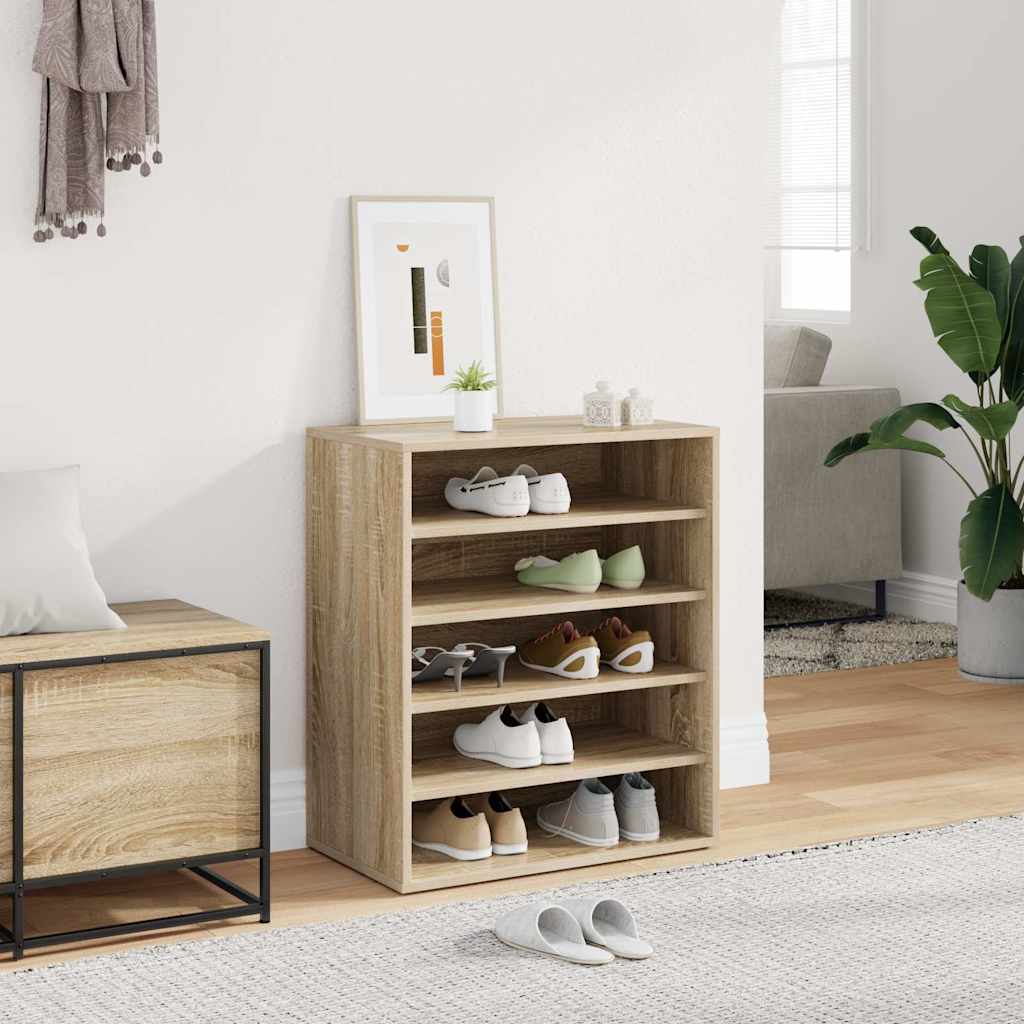 vidaXL Shoe cabinets 60 x 35 x 70 cm Sonoma Oak 1