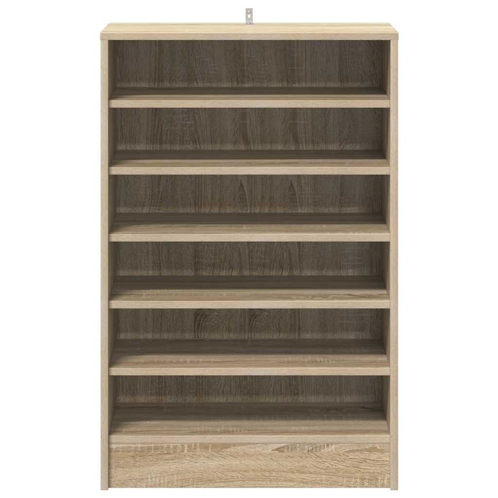 vidaXL Shoe cabinets 60 x 35 x 92 cm Sonoma Oak 7 Shelves 5