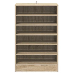 vidaXL Shoe cabinets 60 x 35 x 92 cm Sonoma Oak 7 Shelves 5