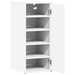 vidaXL Shoe Cabinet White 32x35x70 cm Engineered Wood 6
