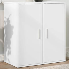 vidaXL Shoe Cabinets 2 pcs White 32x35x70 cm Engineered Wood 3