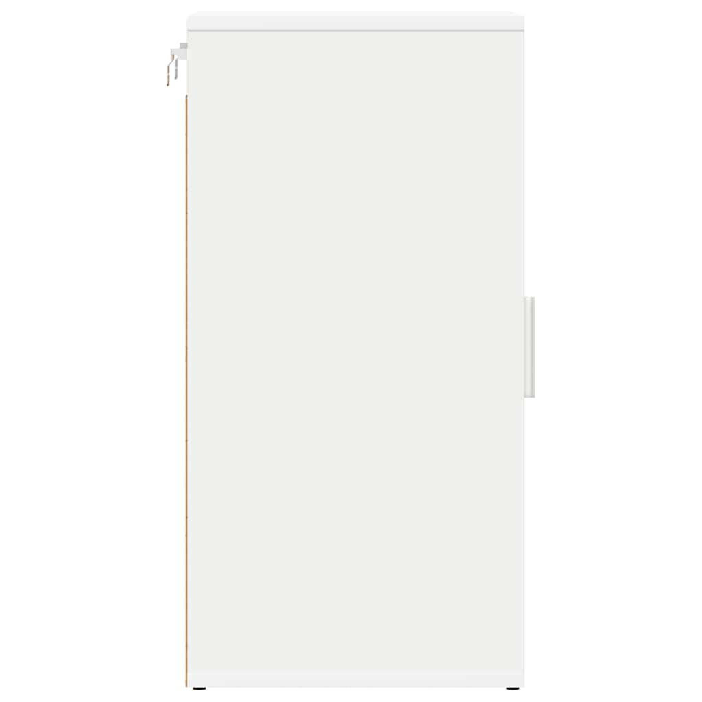 vidaXL Shoe Cabinets 2 pcs White 32x35x70 cm Engineered Wood 5