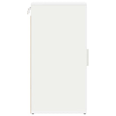 vidaXL Shoe Cabinets 2 pcs White 32x35x70 cm Engineered Wood 5
