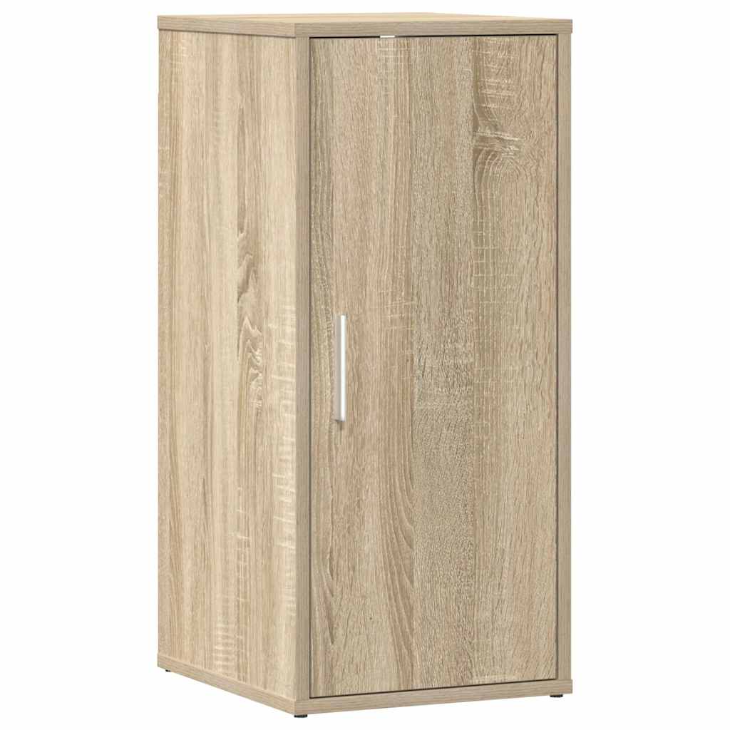 vidaXL Shoe Cabinet Sonoma Oak 32x35x70 cm Engineered Wood 2