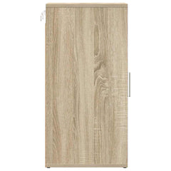 vidaXL Shoe Cabinets 2 pcs Sonoma Oak 32x35x70 cm Engineered Wood 5