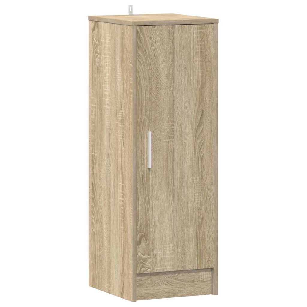 Shoe Cabinet 32x35x92 cm Engineered Wood Width 32 cm Height 92 cm Sonoma oak