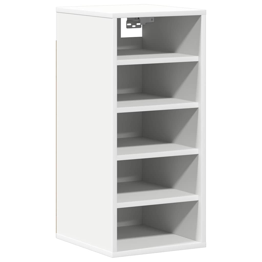 vidaXL Shoe cabinets 31.5 x 35 x 70 cm White 5 pairs of shoes each 4