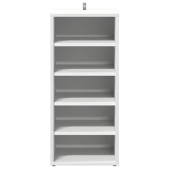 vidaXL Shoe cabinets 31.5 x 35 x 70 cm White 5 pairs of shoes each 5