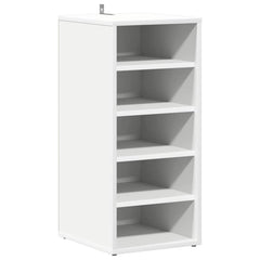 vidaXL Shoe cabinets 31.5 x 35 x 70 cm White 5 pairs of shoes each 6