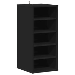vidaXL Shoe cabinets 31.5 x 35 x 70 cm Black 5 pairs of shoes 2