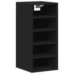 vidaXL Shoe cabinets 31.5 x 35 x 70 cm Black 5 pairs of shoes 4