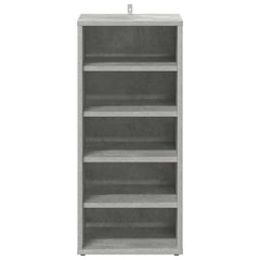 vidaXL Shoe cabinets 31.5 x 35 x 70 cm Concrete Grey 5 pairs of shoes 5