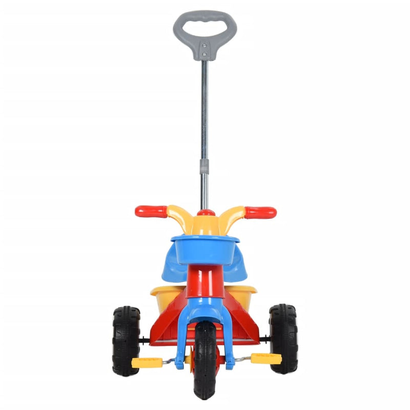 Tricycle for Kids with Parent Handle Multicolour