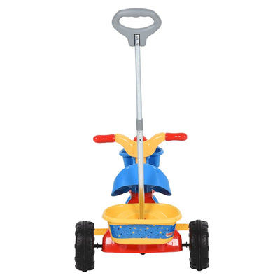 Tricycle for Kids with Parent Handle Multicolour