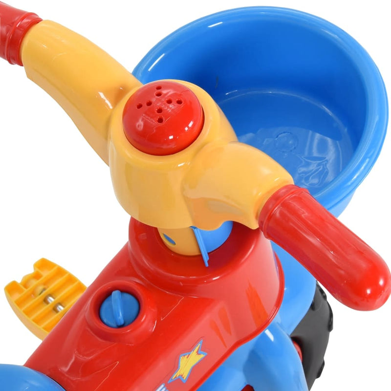 Tricycle for Kids with Parent Handle Multicolour