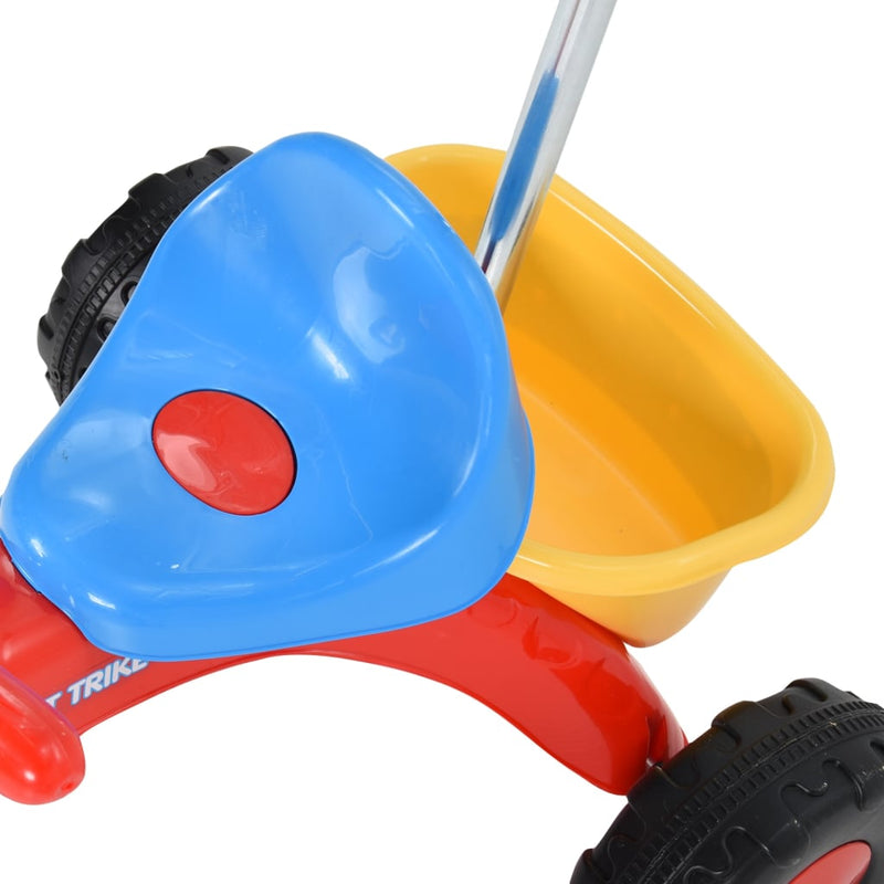 Tricycle for Kids with Parent Handle Multicolour