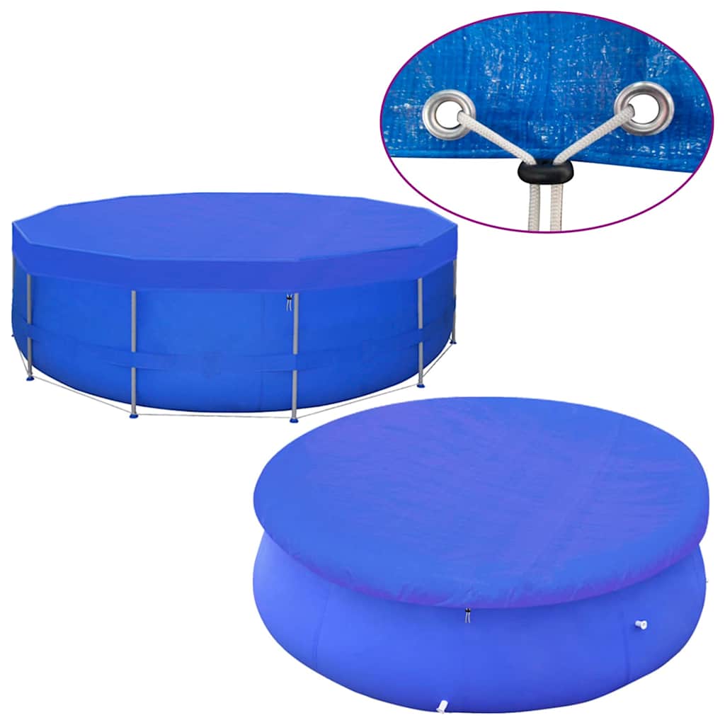 Pool Cover PE Round 460 cm 90 g/m² Ø 460 cm