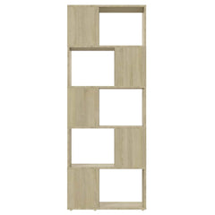 vidaXL Book Cabinet | Sonoma oak | Engineered wood | Medium | Book Cabinet 5
