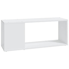 vidaXL TV Cabinet | White | Engineered Wood | Medium | TV Cabinet | Rectangular 2