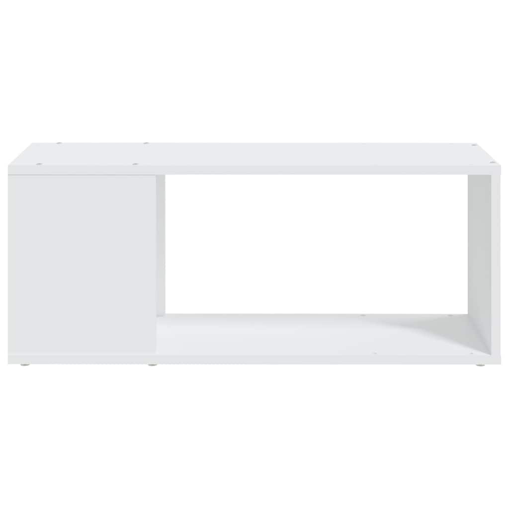 vidaXL TV Cabinet | White | Engineered Wood | Medium | TV Cabinet | Rectangular 5