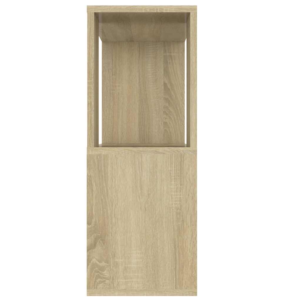 vidaXL TV Cabinet | Sonoma oak | Engineered wood | Medium | TV Cabinet 6