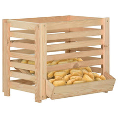 Potato Box Solid Pinewood