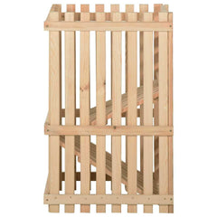 vidaXL Potato Box | Pine | Solid Pinewood | 50x50x80 cm | Potato Box 4