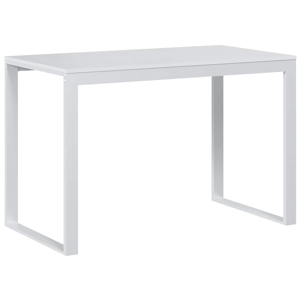 Computer Desk 110x60x73 cm Engineered Wood White